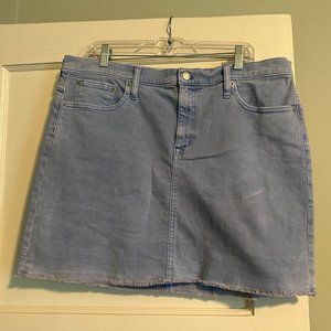 J Crew Mercantile Mini Skirt Size 14